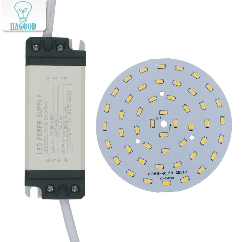 Puce à diode électroluminescente SMD5730 + coque en plastique alimentation du pilote LED pour plafonnier LED