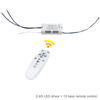 Surface de Source lumineuse de remplacement intelligente 2.4G pour plafond de lustre télécommandé led vers le bas contrôleur de plafonnier
