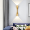 Personnalité nordique applique murale Simple Led salon fond applique hôtel Hall couloir éclairage vers le bas